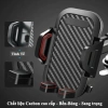 Giá Đỡ Điện Thoại 3in1 Vân Carbon Gắn Taplo, Cửa Gió Điều Hòa - Kẹp Ô Tô Chắc Chắn Khải Huy Scar 65k 8