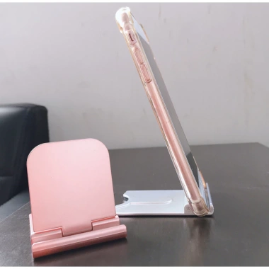 Giá Đỡ Điện Thoại ABS Xoay Góc Nghiêng Gấp Gọn, Chắc Chắn Không Lật