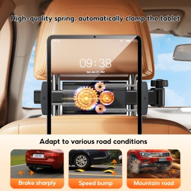 Giá đỡ điện thoại Autonest gắn sau ghế ô tô máy tính bảng 4.7-12.9 inch, 235.000₫