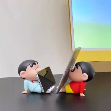 Giá Đỡ Điện Thoại Bàn Hình Shin Dễ Thương - Xem Phim Livestream, Chỉ 15.605₫ 4