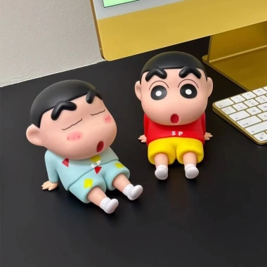 Giá Đỡ Điện Thoại Bàn Hình Shin Dễ Thương - Xem Phim Livestream, Chỉ 15.605₫ 6