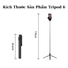 Giá đỡ điện thoại Bubzone Tripod 6 3 chân selfie livestream, quay phim, kéo dài 160cm, chỉ 94.000₫ 3