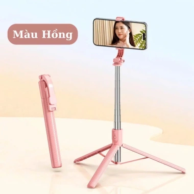 Giá đỡ điện thoại Bubzone Tripod 6 3 chân selfie livestream, quay phim, kéo dài 160cm, chỉ 94.000₫