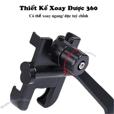 Giá Đỡ Điện Thoại C2 Gắn Xe Máy Chống Cướp Cực Chắc - Kẹp Loại 1 Giá 39.000 VNĐ 2