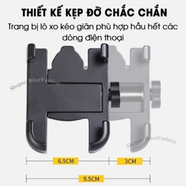 Giá Đỡ Điện Thoại C2 Gắn Xe Máy Chống Cướp Cực Chắc - Kẹp Loại 1 Giá 39.000 VNĐ 4