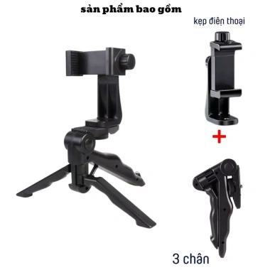 Giá Đỡ Điện Thoại Cầm Tay Live Quay Video Vlog Xoay Linh Hoạt Chống Rung 75.000 VNĐ Hello Store