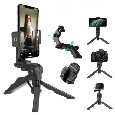 Giá Đỡ Điện Thoại Cầm Tay Live Quay Video Vlog Xoay Linh Hoạt Chống Rung 75.000 VNĐ Hello Store