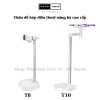 Giá đỡ điện thoại chân kẹp nhôm nâng hạ chiều cao, quay video livestream tinh tế