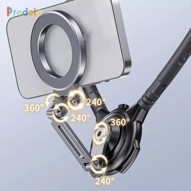 Giá đỡ điện thoại cổ từ tính cho xe du lịch, chạy bộ – ghi âm, giảm còn 485k 2