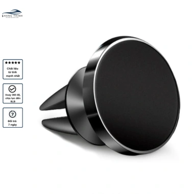 Giá đỡ điện thoại cửa gió điều hoà, kẹp nam châm 360 độ - Giá chỉ 35.000đ