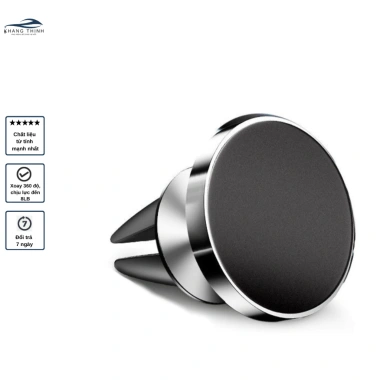 Giá đỡ điện thoại cửa gió điều hoà, kẹp nam châm 360 độ - Giá chỉ 35.000đ