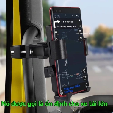 Giá đỡ điện thoại đa năng cho ô tô, xe tải – Chống va đập, ổn định, tay nắm đặc biệt, kẹp cá sấu, chỉ 84.190₫