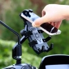 Giá đỡ điện thoại đa năng cho xe đạp điện, xe máy - giảm xóc 360°, bền chắc, giá tốt 8