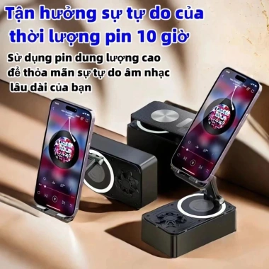 Giá Đỡ Điện Thoại Đa Năng Gập Lại, Tích Hợp Loa, Chống Trượt - Chỉ 65.000₫