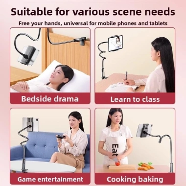 Giá Đỡ Điện Thoại Đầu Giường Đa Năng - Xem Phim Thoải Mái, Cố Định Siêu Chắc Chắn, Giá Chỉ 67K