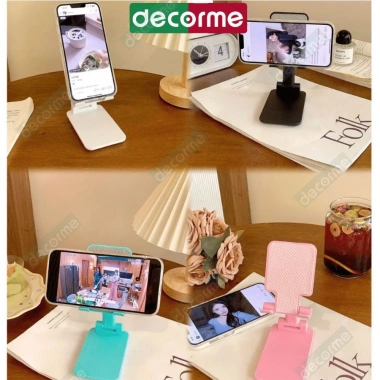 Giá đỡ điện thoại để bàn K3 Decorme Nhỏ gọn, đa năng, đế vững chắc, tiện lợi 3 Giá đỡ điện thoại để bàn K3 Decorme Nhỏ gọn, đa năng, đế vững chắc, tiện lợi 3