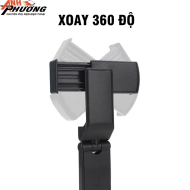 Giá đỡ điện thoại để bàn kẹp cố định, xoay 360 tiện ích - Chỉ 35.000đ 3