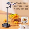 Giá đỡ điện thoại để bàn T10 quay 360°, hợp kim nhôm chắc chắn, cao 30-45cm - 160.000đ 4