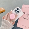 Giá đỡ điện thoại dính tròn Acrylic, dành cho iPhone Android, thiết kế ngón tay, giảm giá 20% 7