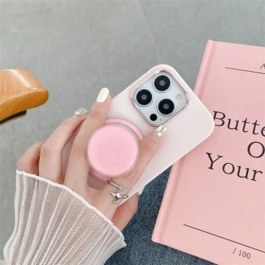 Giá đỡ điện thoại dính tròn Acrylic, dành cho iPhone Android, thiết kế ngón tay, giảm giá 20% 7