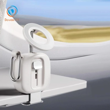 Giá đỡ điện thoại Dovewill đa năng từ tính, điều chỉnh di động cho máy bay - Phụ kiện du lịch