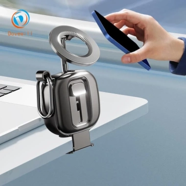 Giá đỡ điện thoại Dovewill đa năng từ tính, điều chỉnh di động cho máy bay - Phụ kiện du lịch