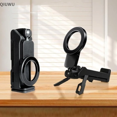 Giá đỡ điện thoại du lịch máy bay QIUWU từ tính, gập, chân điều chỉnh, selfie cầm tay 4 Giá đỡ điện thoại du lịch máy bay QIUWU từ tính, gập, chân điều chỉnh, selfie cầm tay 4