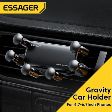 Giá đỡ điện thoại ESSAGER kim loại 4.7-6.7 inch gắn lỗ thông gió xe hơi 72.600₫ Giá đỡ điện thoại ESSAGER kim loại 4.7-6.7 inch gắn lỗ thông gió xe hơi 72.600₫