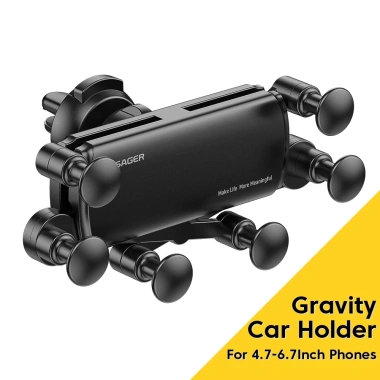 Giá đỡ điện thoại ESSAGER kim loại 4.7-6.7 inch gắn lỗ thông gió xe hơi 72.600₫