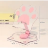 Giá Đỡ Điện Thoại Gập 360° 4 Màu Mèo Paw cho Acrylic, Máy Tính Bảng, Pad 8