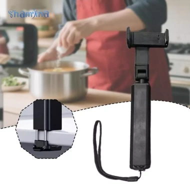 Giá đỡ điện thoại gấp đa năng có cổ tay, phù hợp máy bay, tàu hỏa tốc độ cao - Du lịch tiện lợi