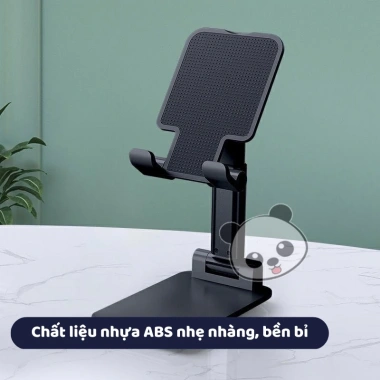 Giá đỡ điện thoại gấp gọn đa năng, chống trượt, điều chỉnh độ cao, hỗ trợ học tập, xem phim, livestream - 30.000 VND