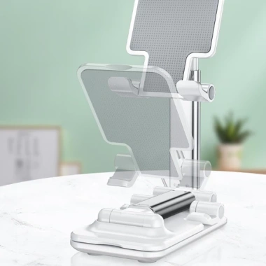 Giá Đỡ Điện Thoại Gấp Gọn Đa Năng - Kệ Để Bàn Xem Video, Điều Chỉnh 3 Góc