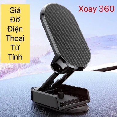 Giá Đỡ Điện Thoại Gập Lại Xoay 360° Hợp Kim Nhôm - Chắc Chắn, Giá 64k