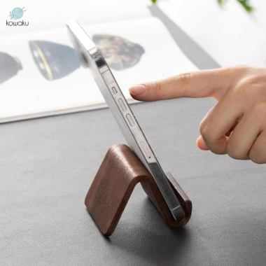 Giá Đỡ Điện Thoại Gỗ Đứng Để Bàn Ổn Định - Phòng Khách, Văn Phòng, Du Lịch, Giá 83.600₫ (Giảm từ 105.336₫)