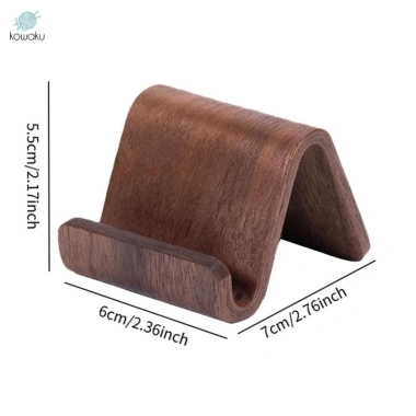 Giá Đỡ Điện Thoại Gỗ Đứng Để Bàn Ổn Định - Phòng Khách, Văn Phòng, Du Lịch, Giá 83.600₫ (Giảm từ 105.336₫) 5
