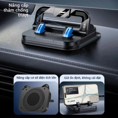 Giá Đỡ Điện Thoại H7S Hít Chân Không Xoay 360 Do Gấp Gọn - Bảng Ghi Số Tiện Lợi Giá 48.300 VND