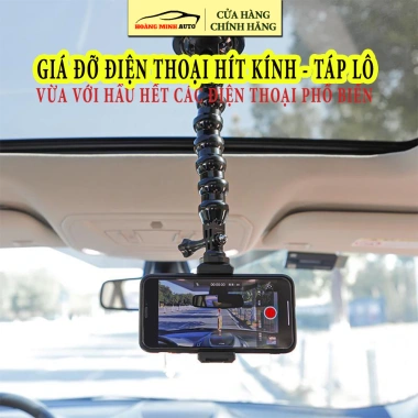 Giá đỡ điện thoại hít kính ô tô, gắn táp lô chắc chắn, xem map quay video 59.000 VND 7 Giá đỡ điện thoại hít kính ô tô, gắn táp lô chắc chắn, xem map quay video 59.000 VND 7