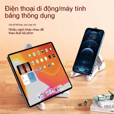 Giá đỡ điện thoại iPad gấp gọn đa năng cho iPhone Android - Giá chỉ 15.800₫