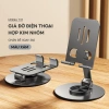 Giá Đỡ Điện Thoại Ipad Hợp Kim Nhôm Xoay 360 Gấp Gọn - Kệ Livestream 30.000 7