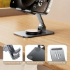 Giá đỡ điện thoại, iPad, máy tính bảng kim loại xoay 360 độ gấp gọn - Nhôm cao cấp, 19.000₫ 5