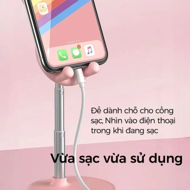 Giá Đỡ Điện Thoại iPad Máy Tính Hình Thỏ Cao Su Chống Trượt Điều Chỉnh Cao Thấp - Giá 22.800₫ 7 Giá Đỡ Điện Thoại iPad Máy Tính Hình Thỏ Cao Su Chống Trượt Điều Chỉnh Cao Thấp - Giá 22.800₫ 7