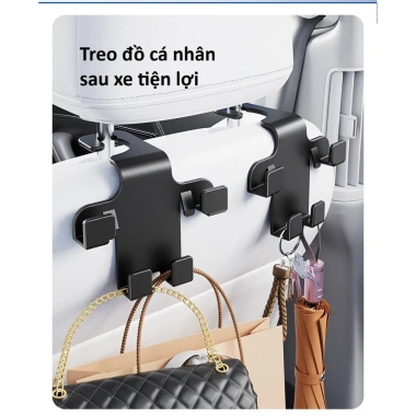 Giá đỡ điện thoại iPad nhựa treo ghế ô tô đa năng - Tiện lợi, chắc chắn, 19.000 VND 7 Giá đỡ điện thoại iPad nhựa treo ghế ô tô đa năng - Tiện lợi, chắc chắn, 19.000 VND 7