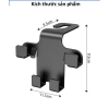 Giá đỡ điện thoại iPad nhựa treo ghế ô tô đa năng - Tiện lợi, chắc chắn, 19.000 VND 9