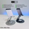 Giá đỡ điện thoại iPad xoay 360 độ nhôm nguyên khối gấp gọn – giá 119.000đ 2