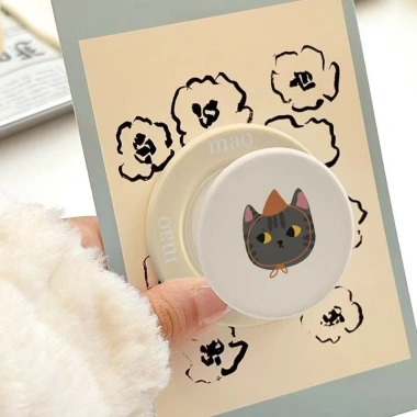 Giá đỡ điện thoại iPhone họa tiết mèo trong mũ đa năng cho iPhone 11‑16 Pro Max, Pro, Plus - Giá 72.877 VND