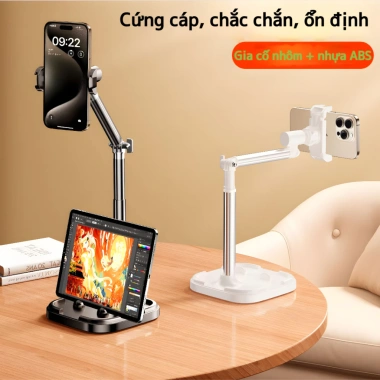 Giá Đỡ Điện Thoại JC-001 Xoay 360 Hỗ Trợ Live Stream, Quay Video, Chụp Ảnh - 86.000₫