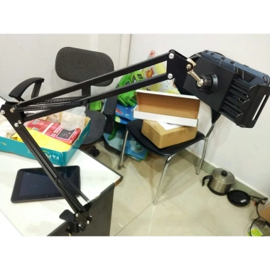 Giá đỡ điện thoại kẹp cạnh bàn xoay 360 độ đa năng - Giá chỉ 30.720đ, giảm tới 20%