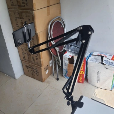 Giá đỡ điện thoại kẹp cạnh bàn xoay 360 độ đa năng - Giá chỉ 30.720đ, giảm tới 20%