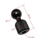 Giá đỡ điện thoại kẹp đầu bi 17mm, chuyển đổi ren, vít và đai ốc tích hợp 2